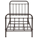Coaster Furniture Livingston 300399T Metal Twin Open Frame Bed - Dark Bronze IMAGE 2