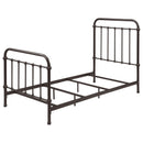 Coaster Furniture Livingston 300399T Metal Twin Open Frame Bed - Dark Bronze IMAGE 3
