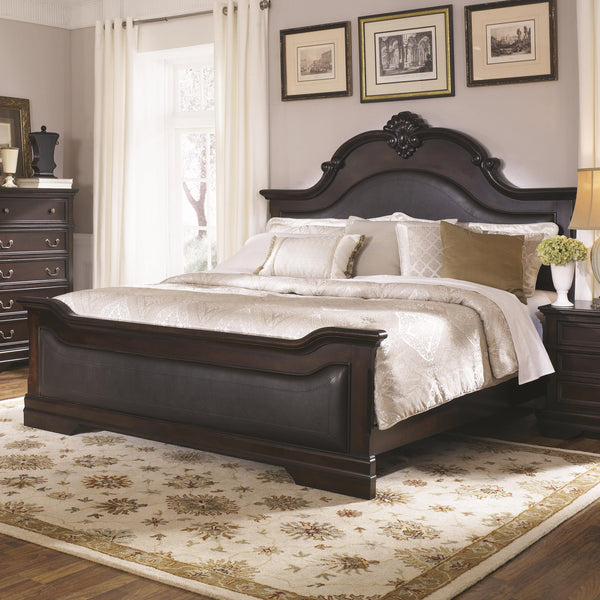 Coaster Furniture Cambridge King Upholstered Panel Bed 203191KE IMAGE 1