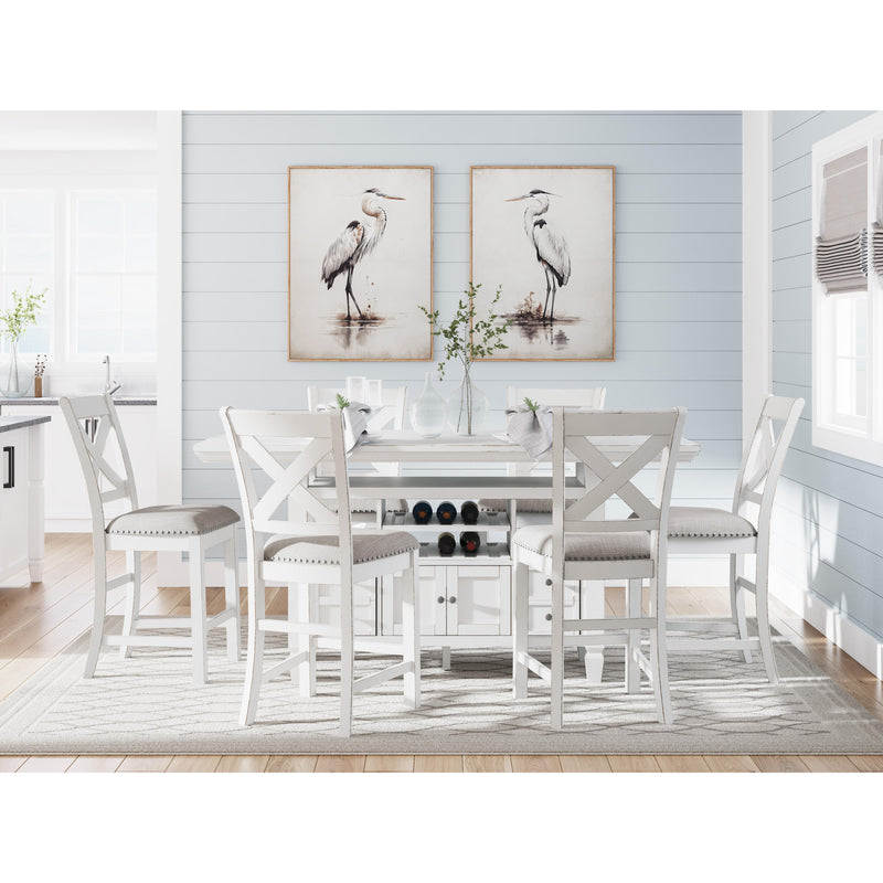  Signature Design by Ashley Robbinsdale D642 7 pc Counter Height Dining Set IMAGE 1