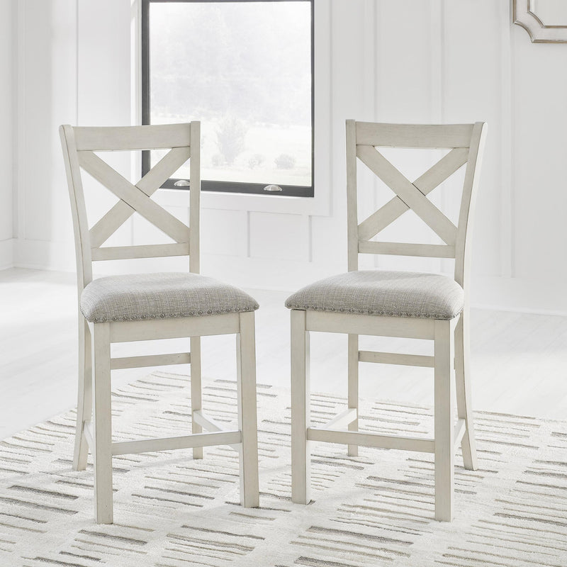  Signature Design by Ashley Robbinsdale D642 7 pc Counter Height Dining Set IMAGE 3