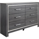  Signature Design by Ashley Lodanna B214B35 7 pc King Panel Storage Bedroom Set IMAGE 3