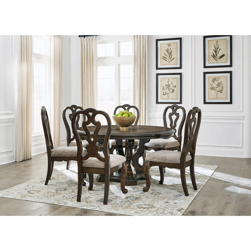  Signature Design by Ashley Maylee D947D8 7 pc Dining Set IMAGE 1