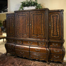 Michael Amini Lavelle Melange 13-Drawer Media Chest 54071 IMAGE 1