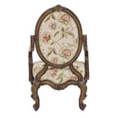 Michael Amini Lavelle Melange Stationary Fabric Accent Chair 54834-C IMAGE 2