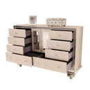 Michael Amini Hollywood Swank 8-Drawer Dresser 03050-60-09 IMAGE 3