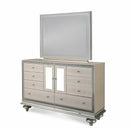 Michael Amini Hollywood Swank Dresser Mirror Hollywood Swank Dresser Mirror IMAGE 2