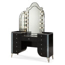 Michael Amini Hollywood Swank 5-Drawer Vanity Set 03000VAN2-81 IMAGE 2
