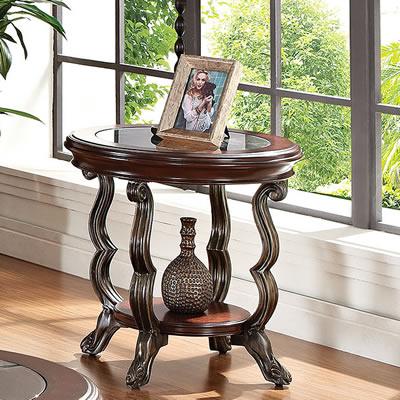 Acme Furniture Bavol End Table 80121 IMAGE 1