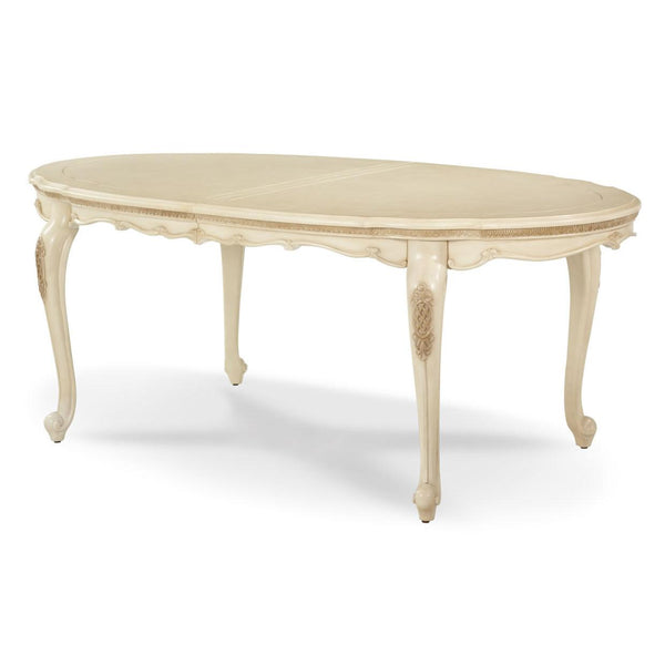 Michael Amini Oval Lavelle Dining Table 54000N-04 IMAGE 1