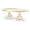 Michael Amini Oval Lavelle Dining Table with Pedestal Base 54002-04 IMAGE 1