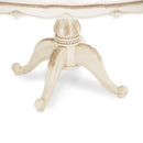 Michael Amini Oval Lavelle Dining Table with Pedestal Base 54002-04 IMAGE 2