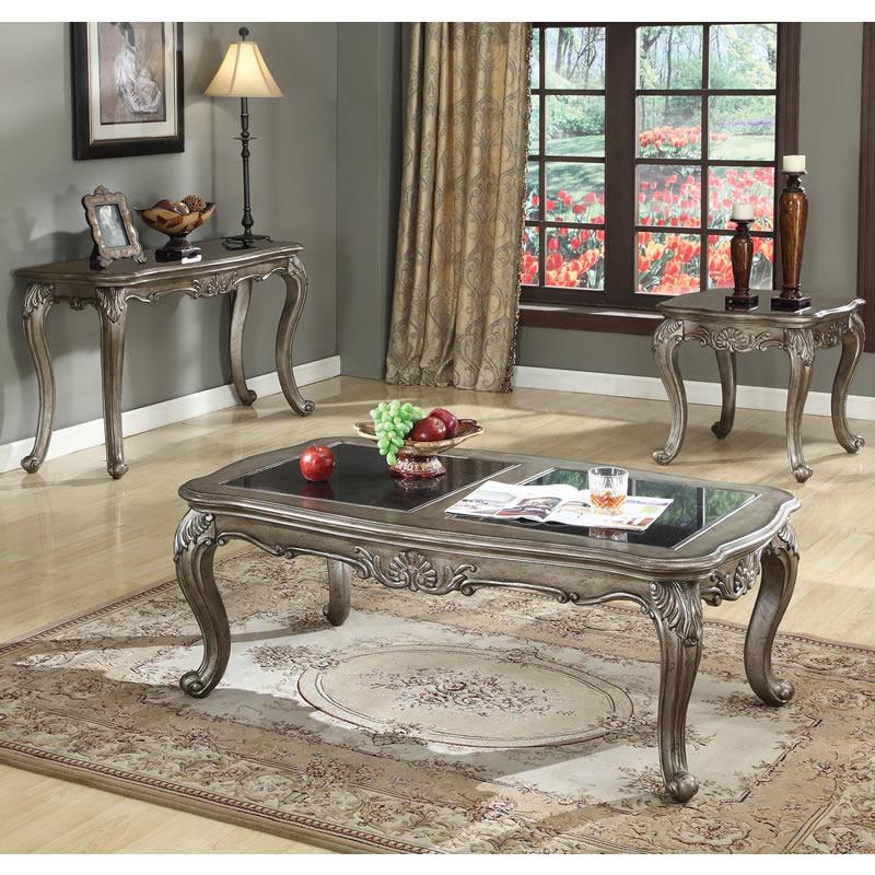 Acme Furniture Chantelle End Table 80541 IMAGE 2