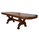Acme Furniture Dresden Dining Table with Pedestal Base 12150 IMAGE 2