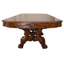 Acme Furniture Dresden Dining Table with Pedestal Base 12150 IMAGE 3