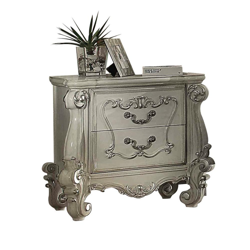 Acme Furniture Versailles 2-Drawer Nightstand 21133 IMAGE 2