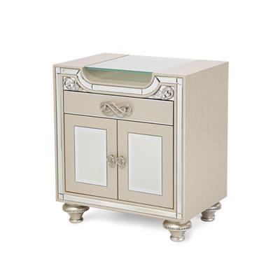 Michael Amini Bel Air Park 1-Drawer Nightstand 9002040-201 IMAGE 1