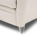 Michael Amini Bel Air Park Stationary Fabric Chair 9002838-PLTNM-001 IMAGE 3