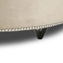 Michael Amini Bel Air Park Fabric Ottoman 9002879-PLTNM-001 IMAGE 2