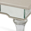 Michael Amini Bel Air Park Dining Table with Metal Top 9002000-201 IMAGE 2