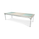 Michael Amini Bel Air Park Dining Table with Metal Top 9002000-201 IMAGE 4