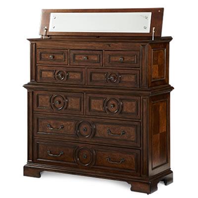 Michael Amini Bella Cera 9-Drawer Chest 38070-45 IMAGE 2