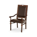 Michael Amini Bella Stationary Leather Chair 38444-45 IMAGE 1