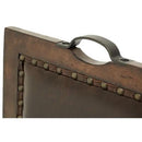 Michael Amini Bella Stationary Leather Chair 38444-45 IMAGE 2