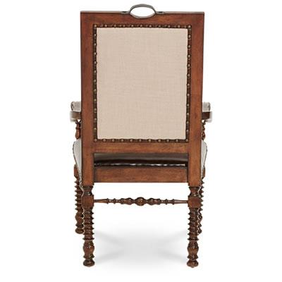Michael Amini Bella Stationary Leather Chair 38444-45 IMAGE 4