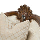 Michael Amini Bella Stationary Fabric Chair 9051835-PEARL-202 IMAGE 3