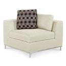 Michael Amini Beverly Blvd Fabric 7 pc Sectional 0684SEC-CREAM-13 IMAGE 3