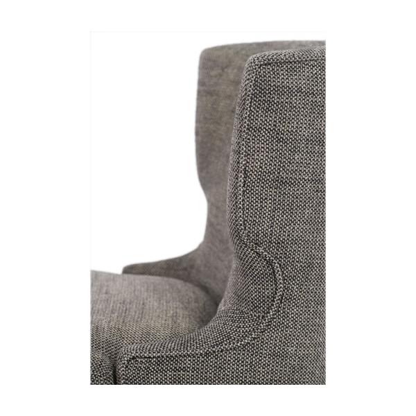 Michael Amini Beverly Blvd Stationary Fabric Chair 06836-TWEED-88 IMAGE 3