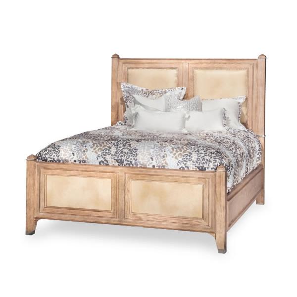 Michael Amini Biscayne West King Panel Bed 80000EKPL3-102 IMAGE 1