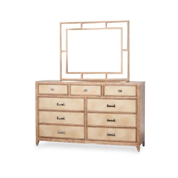 Michael Amini Biscayne West 9-Drawer Dresser 80050-260-102 IMAGE 1