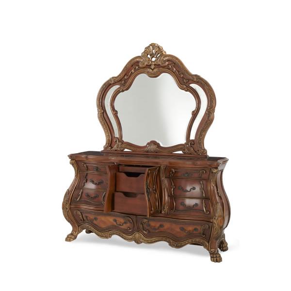 Michael Amini Chateau Beauvais 8-Drawer Dresser 75050-60-39 IMAGE 3