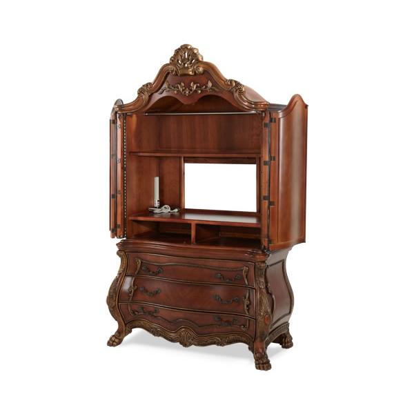 Michael Amini Chateau Beauvais 3-Drawer Armoire 75080-39 IMAGE 10