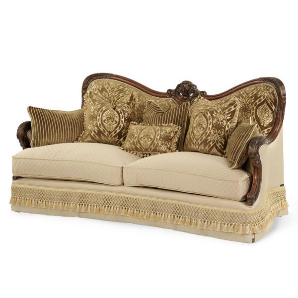 Michael Amini Chateau Beauvais Stationary Fabric Sofa 75815-ANGLD-39 IMAGE 1