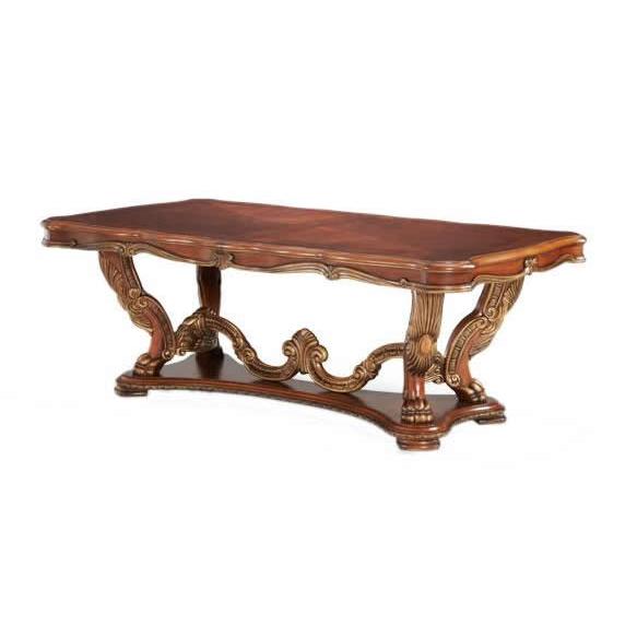 Michael Amini Chateau Beauvais Dining Table with Trestle Base 75002-39 IMAGE 1