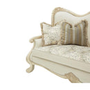 Michael Amini Chateau de Lago Stationary Fabric Loveseat 9052825-ALBST-04 IMAGE 3