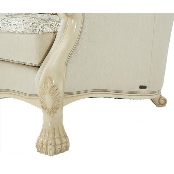Michael Amini Chateau de Lago Stationary Fabric Loveseat 9052825-ALBST-04 IMAGE 4