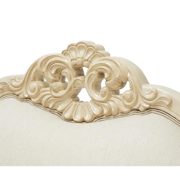 Michael Amini Chateau de Lago Stationary Fabric Loveseat 9052825-ALBST-04 IMAGE 8