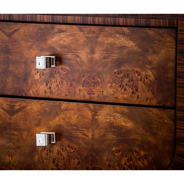 Michael Amini Cloche 2-Drawer Nightstand 10040-32 IMAGE 2