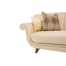 Michael Amini Cloche Stationary Fabric Sofa 10815-PLTNM-32 IMAGE 4