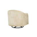 Michael Amini Cloche Swivel Fabric Chair 10839-TAUPE-00 IMAGE 2