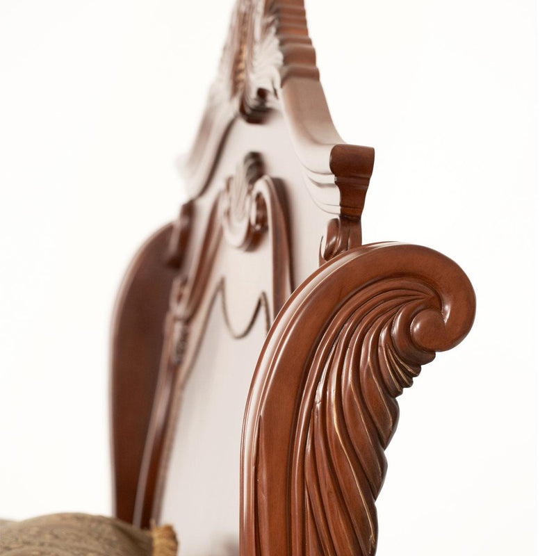 Michael Amini Cortina Queen Sleigh Bed NF6500QNSL-28 IMAGE 4