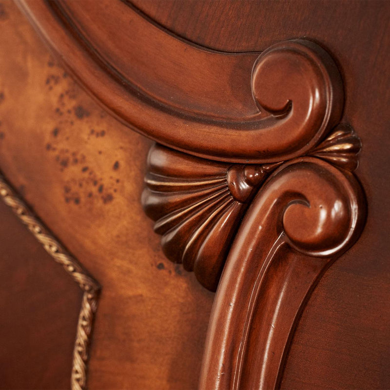 Michael Amini Cortina Queen Sleigh Bed NF6500QNSL-28 IMAGE 6