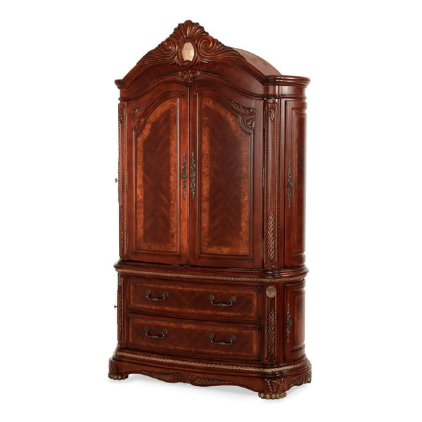 Michael Amini Cortina 2-Drawer Armoire NF65080-28 IMAGE 1