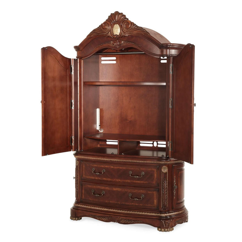 Michael Amini Cortina 2-Drawer Armoire NF65080-28 IMAGE 4