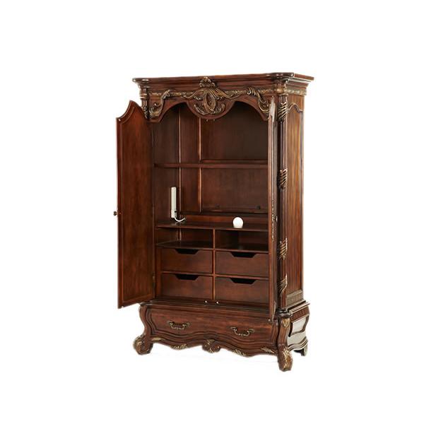 Michael Amini Essex Manor 1-Drawer Armoire N76080-57 IMAGE 2