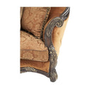 Michael Amini Essex Manor Stationary Fabric Sofa 76815-DPBRN-57 IMAGE 4